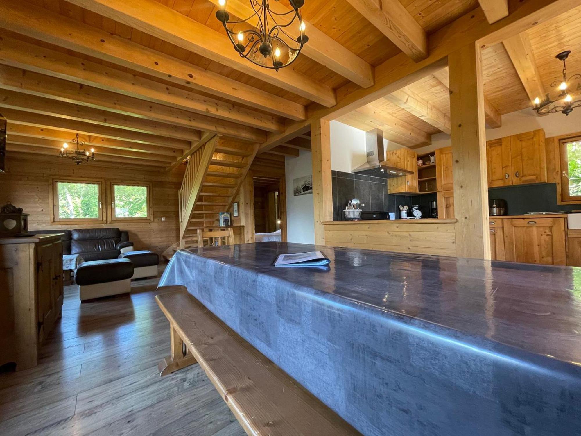 Chalet Savoyard Avec Jardin, Poele A Bois Et Wifi - Fr-1-624-11 Verchaix Buitenkant foto